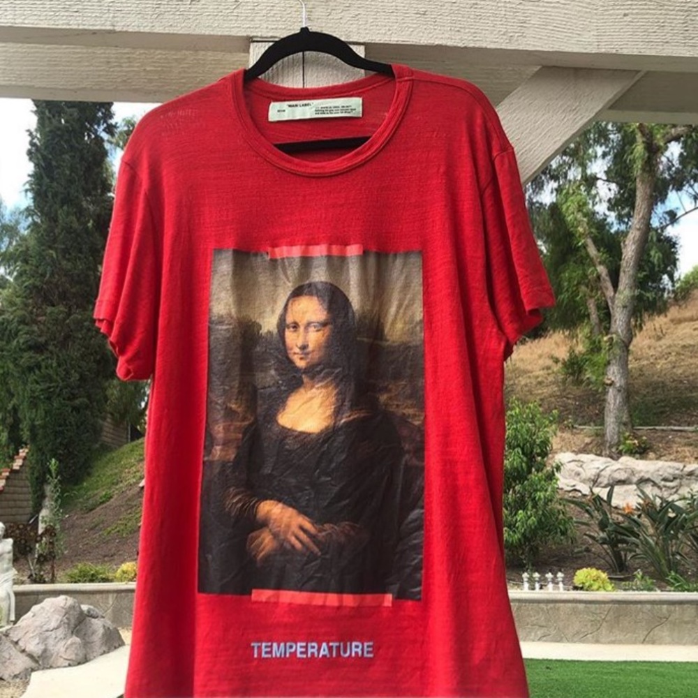 Off White Mona Lisa Tee